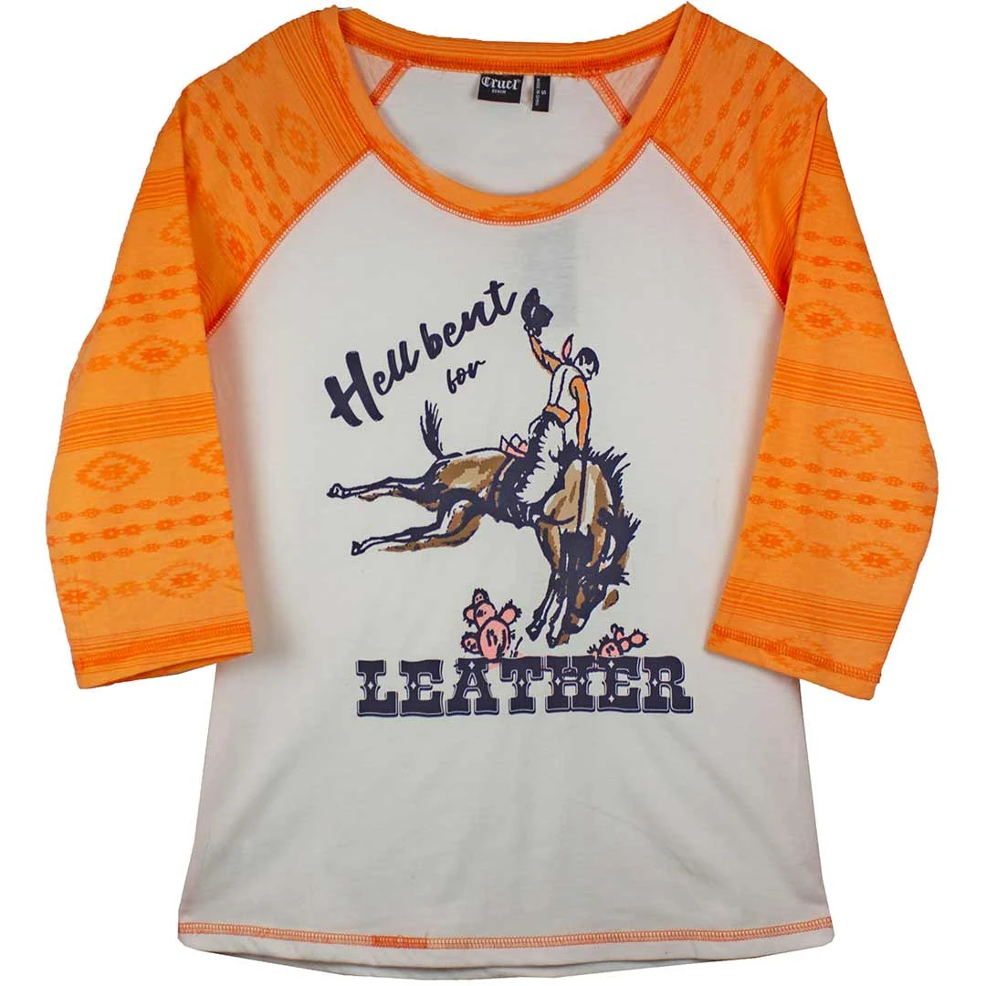 Cruel Denim Women's Hell Bent For Leather T-Shirt 1 Cruel Denim Women's Hell Bent For Leather T-Shirt