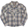 Cumberland Outfitters Girls' Plaid Snap Shirt