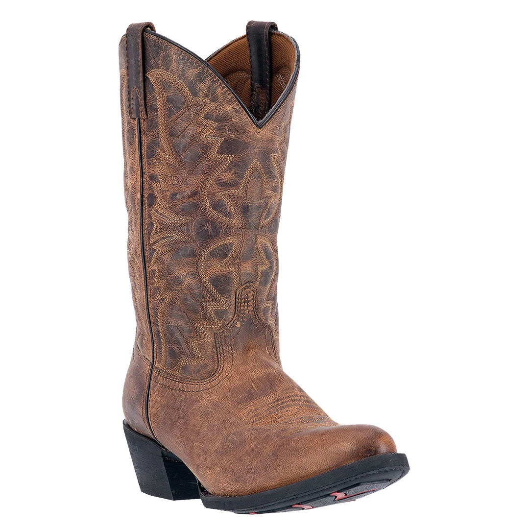 Laredo Men's Birchwood Round Toe Cowboy Boots 2 Laredo Men's Birchwood Round Toe Cowboy Boots - Image 2
