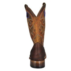 Boulet Men's Bison Square Toe Cowboy Boots -Western Cowboy Equipment Store d4561158ca41b12cd59a4819d83086db