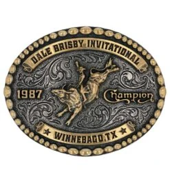 Montana Silversmiths Dale Brisby Invitational Attitude Belt Buckle