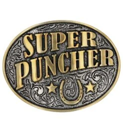 Montana Silversmiths Dale Brisby Super Puncher Attitude Belt Buckle