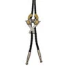 AndWest Men's Crossed Pistols Bolo Tie