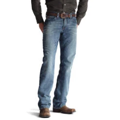 Ariat Men's M4 Low Rise Bootcut Jeans -Western Cowboy Equipment Store e0359de746ddc2938e0c4ebd06e4af0c