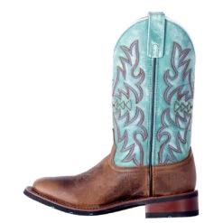 Laredo Women's Anita Square Toe Cowgirl Boots -Western Cowboy Equipment Store e156ffb8f9705488343e48a01bb0bdd0