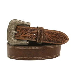MF Leather Tooled Leather Mens Belt -Western Cowboy Equipment Store e26f6ef8fb0e512f179f4f0056d956bd