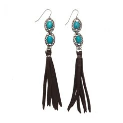 Cowgirl Confetti Women's Trail Ride Tassel Earrings