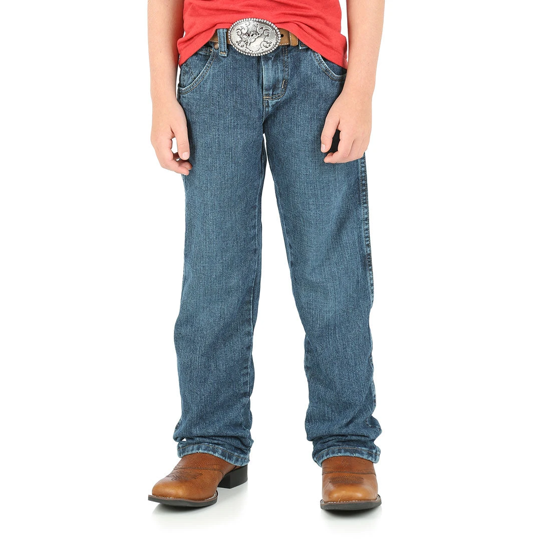 Wrangler Boys' Retro Relaxed Straight Leg Jeans (1-7) 3 Wrangler Boys' Retro Relaxed Straight Leg Jeans (1-7) - Image 3