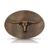 Montana Silversmiths Men's Cascade Longhorn Buckle