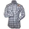 Ely Cattleman Men's Ombre Plaid Snap Shirt