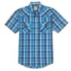Ely Cattleman Men's Plaid Short Sleeve Shirt