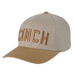Cinch Khaki Fitted FlexFit Cap