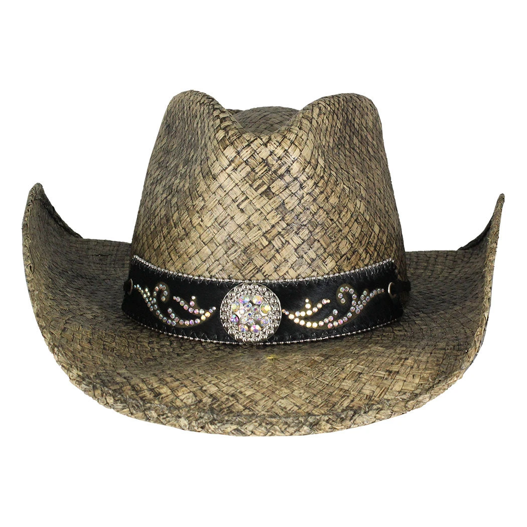 Bullhide Hats Women's Tennessee River Straw Cowboy Hat 2 Bullhide Hats Women's Tennessee River Straw Cowboy Hat - Image 2