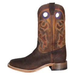 Boulet Men's Bison Square Toe Cowboy Boots -Western Cowboy Equipment Store f72d0a07092b5f5d18ad52d5eb3b3e1b