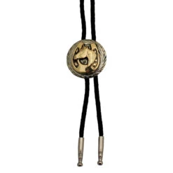 AndWest Silver & Gold Concho Bolo Tie -Western Cowboy Equipment Store fad2bdc8c1e13a43eb90ad54a714ab9f