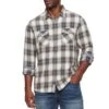 Flag & Anthem Men's Alma Vintage Flannel Plaid Snap Shirt