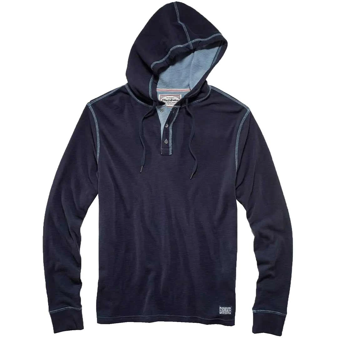 Flag & Anthem Men's Mauldin Hooded Henley 3 Flag & Anthem Men's Mauldin Hooded Henley - Image 3