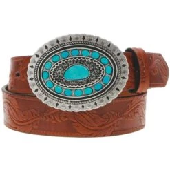 Hooey Brands Women's Sioux Leather Belt