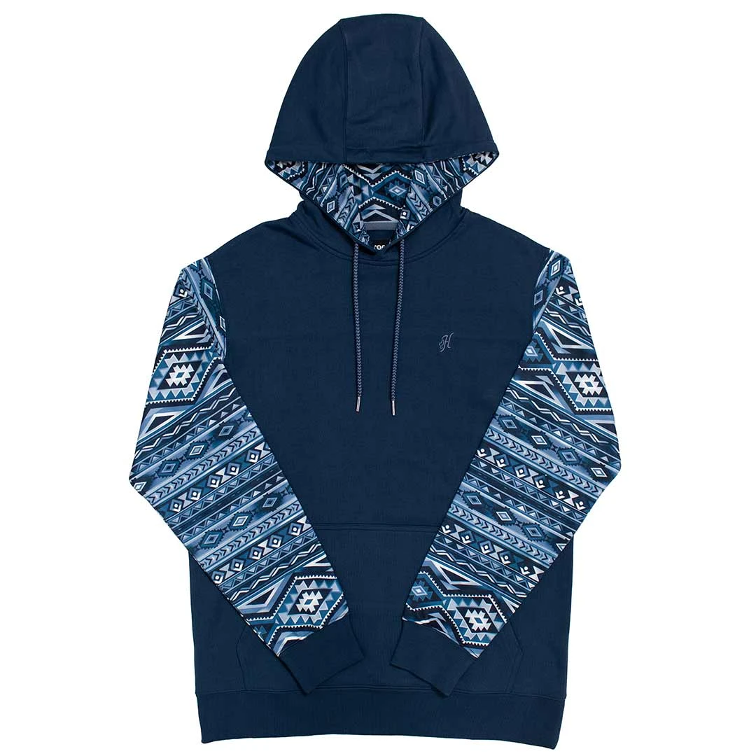 Hooey Men's Summit Aztec Sleeve Hoodie 1 Hooey Men's Summit Aztec Sleeve Hoodie