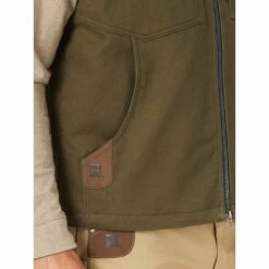 Wrangler Men's Riggs Workwear Canvas Work Vest -Western Cowboy Equipment Store img11555 wrangler men s riggs workwear canvas work vest