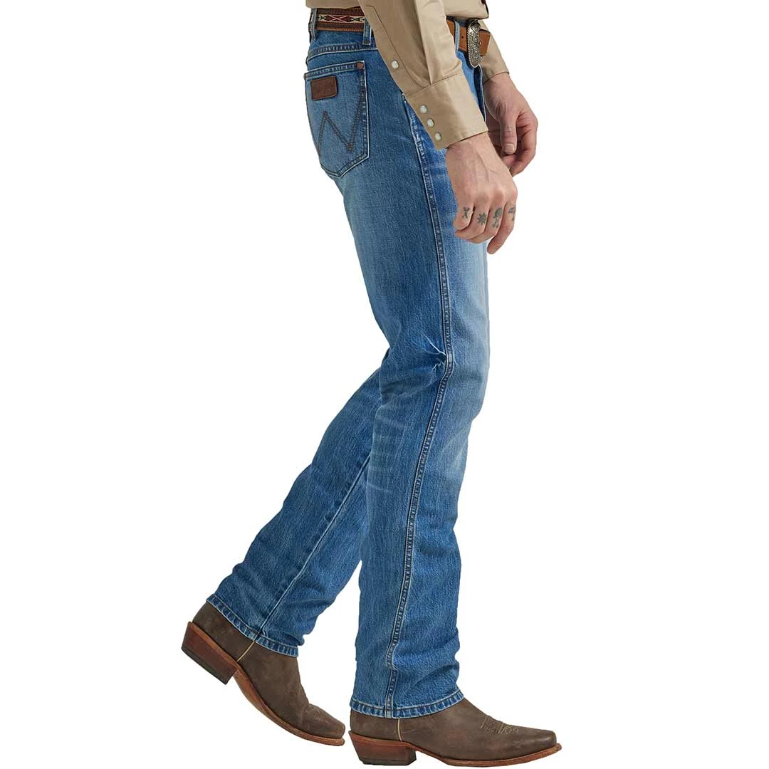 Wrangler Men's Retro Slim Fit Straight Leg Jeans 2 Wrangler Men's Retro Slim Fit Straight Leg Jeans - Image 2
