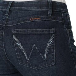 Wrangler Women's Q-Baby Riding Bootcut Jeans -Western Cowboy Equipment Store img11791 wrangler women s q baby riding bootcut jeans