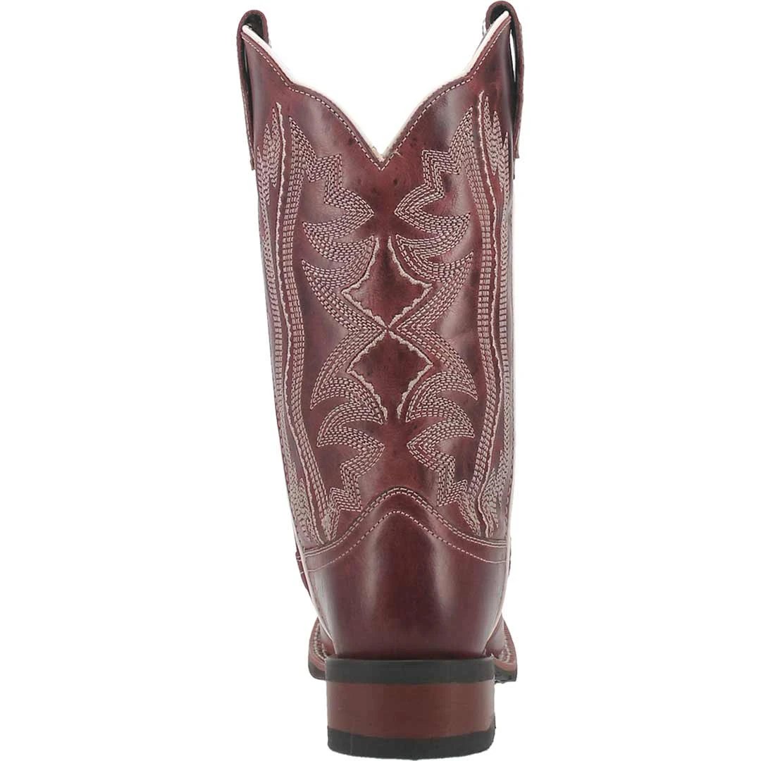 Laredo Women's Willa Leather Cowgirl Boots 6 Laredo Women's Willa Leather Cowgirl Boots - Image 6
