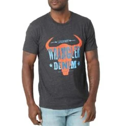 Wrangler Men's Legendary Denim Graphic T-shirt