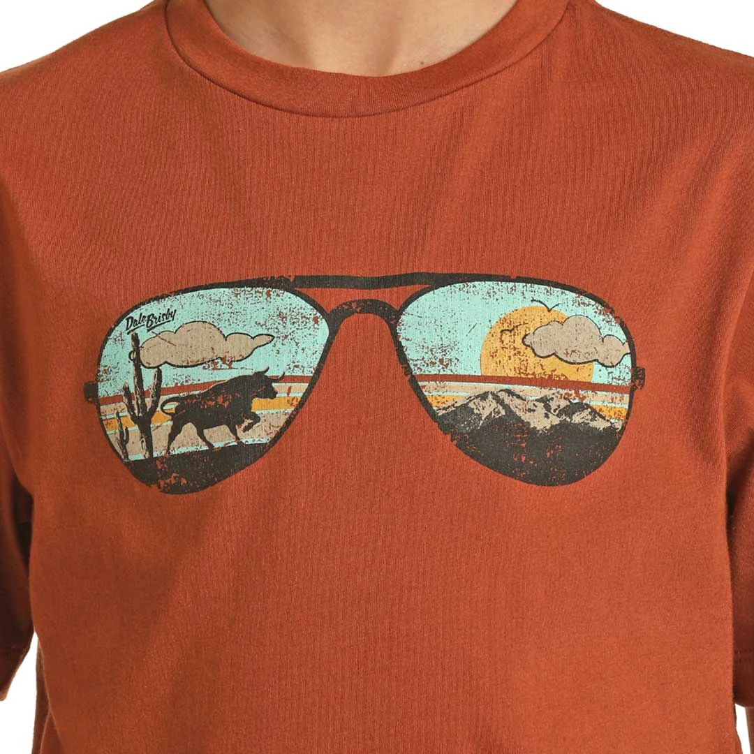Rock & Roll Cowboy Boys' Shades Graphic T-Shirt 2 Rock & Roll Cowboy Boys' Shades Graphic T-Shirt - Image 2