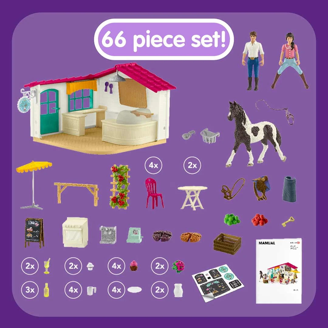 Schleich Rider Café Toy Set 5 Schleich Rider Café Toy Set - Image 5