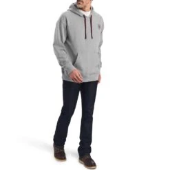 Ariat Men's Logo Sleeve Hoodie -Western Cowboy Equipment Store img14385 ariat men s logo sleeve hoodie
