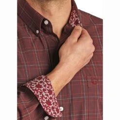 Western Cowboy Equipment Store -Western Cowboy Equipment Store img15360 panhandle select men s check button down shirt