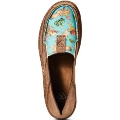 Ariat Women's Bronc Print Cruiser Slip-on Shoes -Western Cowboy Equipment Store img15917 ariat women s bronc print cruiser slip on shoes