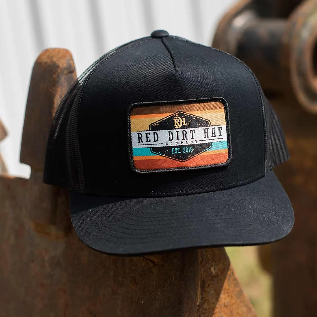 Red Dirt Hat Co Men's Army Sunset Snap Back Cap 2 Red Dirt Hat Co Men's Army Sunset Snap Back Cap - Image 2