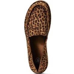 Ariat Women's Leopard Print Cruiser Slip-on Shoes -Western Cowboy Equipment Store img16457 ariat women s leopard print cruiser slip on shoes