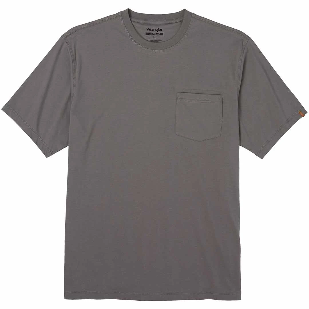 Wrangler Men's Riggs Short Sleeve Performance Work T-Shirt 4 Wrangler Men's Riggs Short Sleeve Performance Work T-Shirt - Image 4