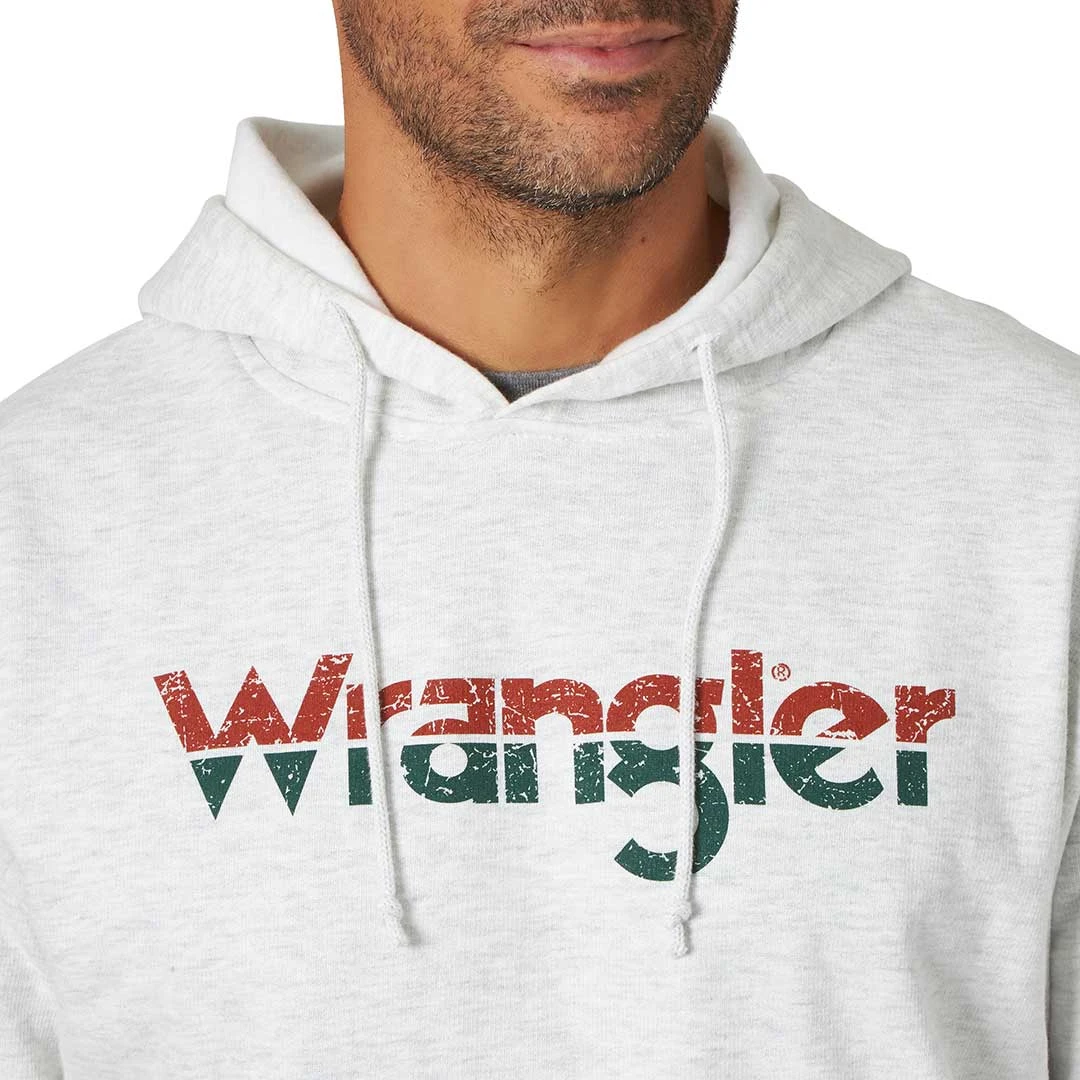Wrangler Men's Kabel Logo Hoodie 3 Wrangler Men's Kabel Logo Hoodie - Image 3