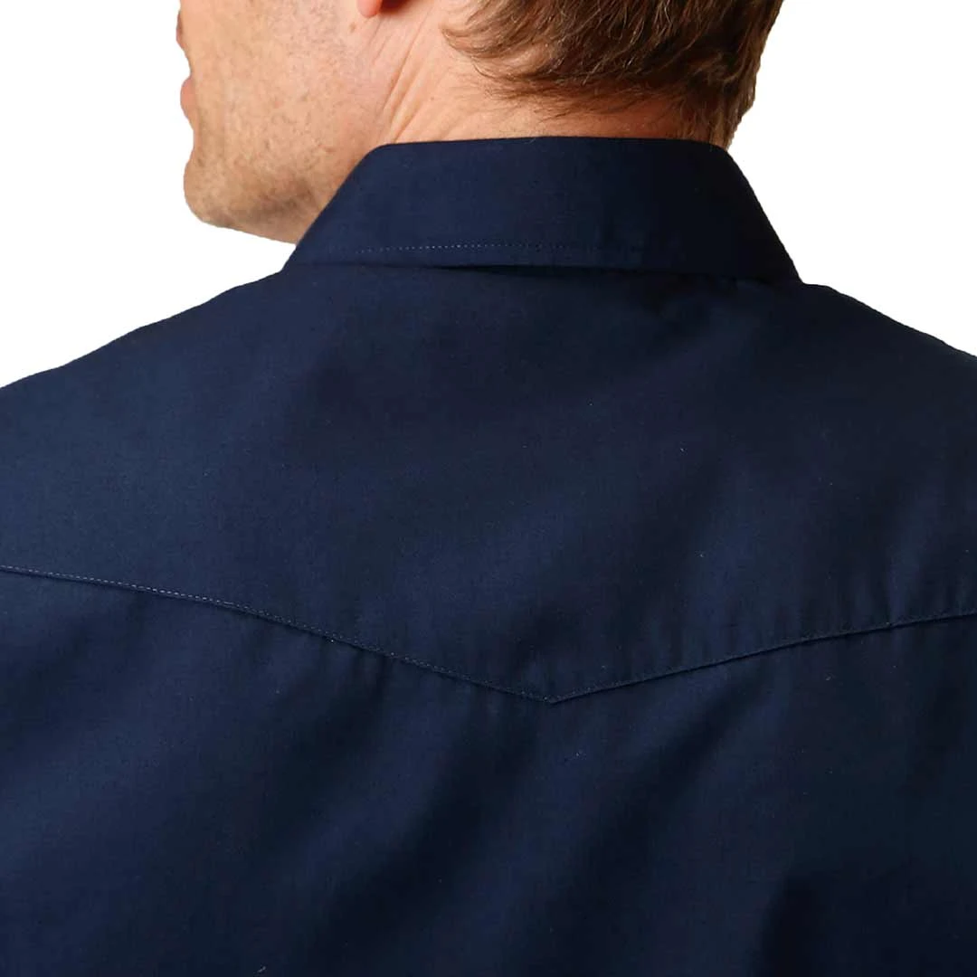 Roper Men's Solid Snap Shirt 2 Roper Men's Solid Snap Shirt - Image 2