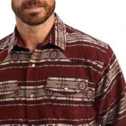 Ariat Men's Hendrie Retro Fit Snap Shirt -Western Cowboy Equipment Store img20171 ariat men s hendrie retro fit snap shirt