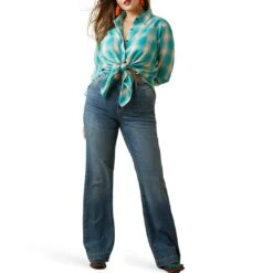 Ariat Women's REAL Billie Rae Shirt -Western Cowboy Equipment Store img20691 ariat women s real billie rae shirt