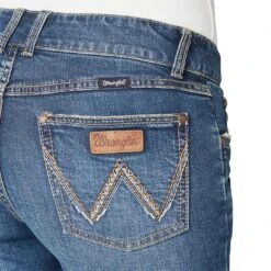 Wrangler Women's Retro Mae Flare Leg Jeans -Western Cowboy Equipment Store img21841 wrangler women s retro mae flare leg jeans