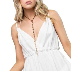 Easel Women's Sleeveless Tiered Maxi Dress -Western Cowboy Equipment Store img22464 easel women s sleeveless tiered maxi dress