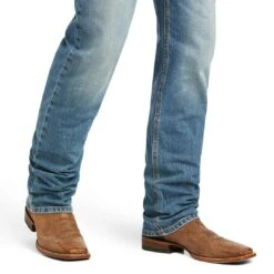 Ariat Men's M4 Relaxed Stretch Abel Stackable Straight Leg Jean -Western Cowboy Equipment Store img22830 ariat men s m4 relaxed stretch abel stackable straight leg jean