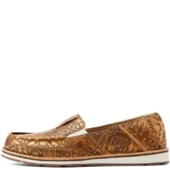 Ariat Women's Metallic Aztec Cruiser Slip-On Shoes -Western Cowboy Equipment Store img23770 ariat women s metallic aztec cruiser slip on shoes