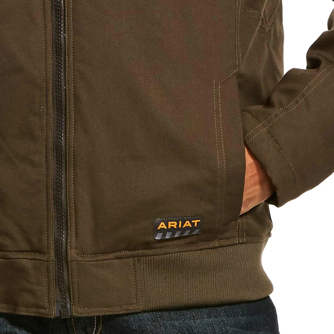 Ariat Men's Rebar DuraCanvas Jacket 4 Ariat Men's Rebar DuraCanvas Jacket - Image 4