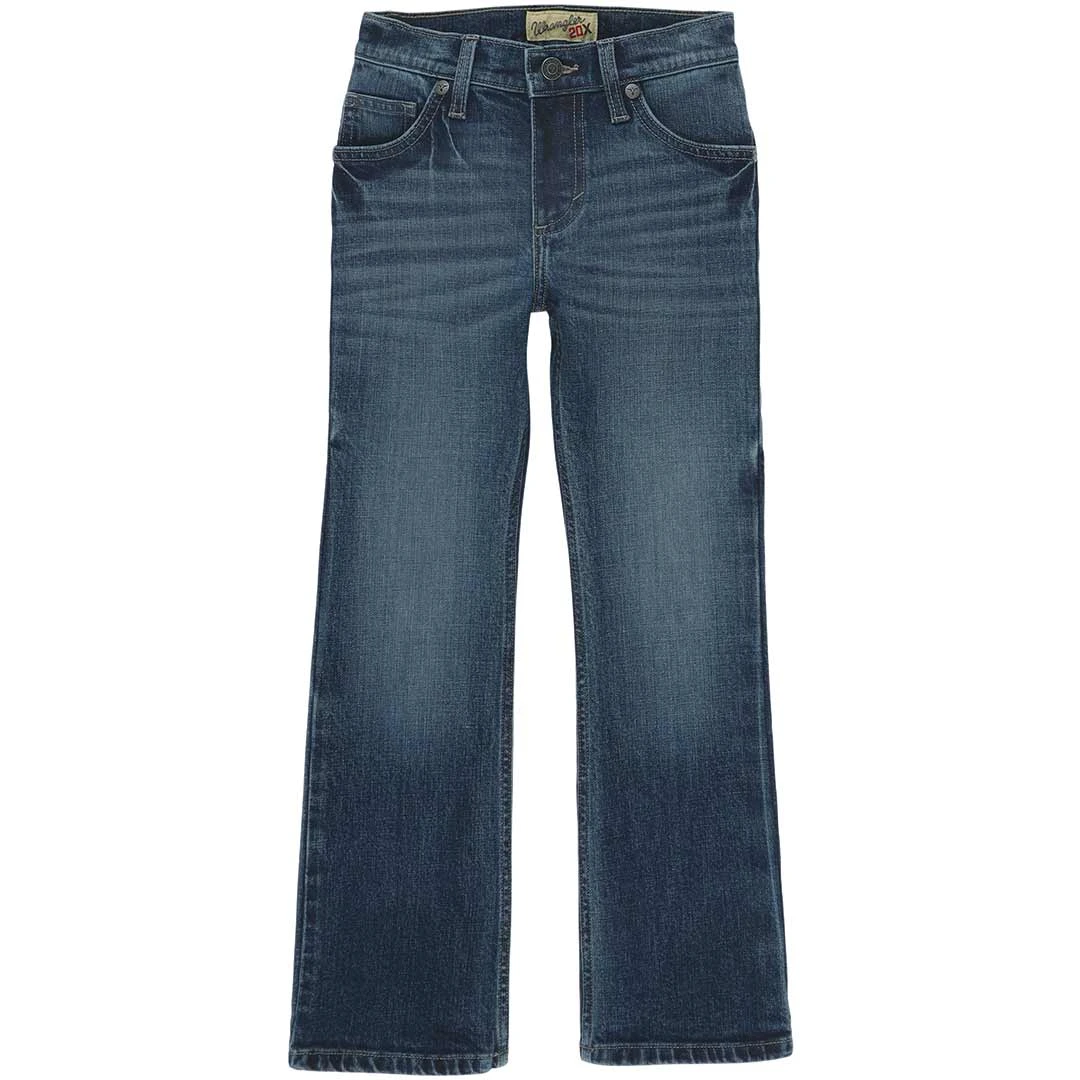 Wrangler Boys' 20X No. 42 Slim Fit Bootcut Jeans (1-7) 2 Wrangler Boys' 20X No. 42 Slim Fit Bootcut Jeans (1-7) - Image 2