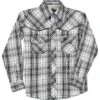 Cowboy Hardware Boys' Plaid Snap Shirt