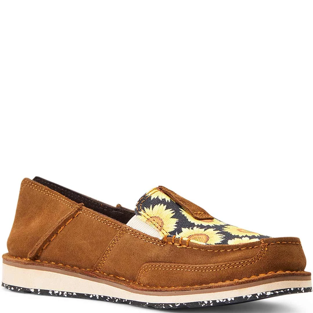Ariat Women's Cruiser Sunflower Print Slip-On Shoes 2 Ariat Women's Cruiser Sunflower Print Slip-On Shoes - Image 2