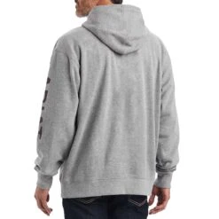 Ariat Men's Logo Sleeve Hoodie -Western Cowboy Equipment Store img25401 ariat men s logo sleeve hoodie