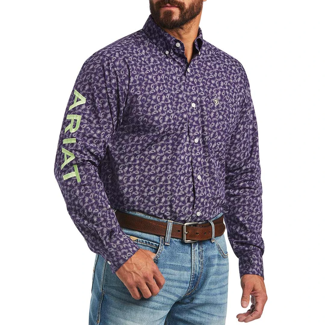 Ariat Men's Team Paulo Classic Fit Button-Down Shirt 1 Ariat Men's Team Paulo Classic Fit Button-Down Shirt